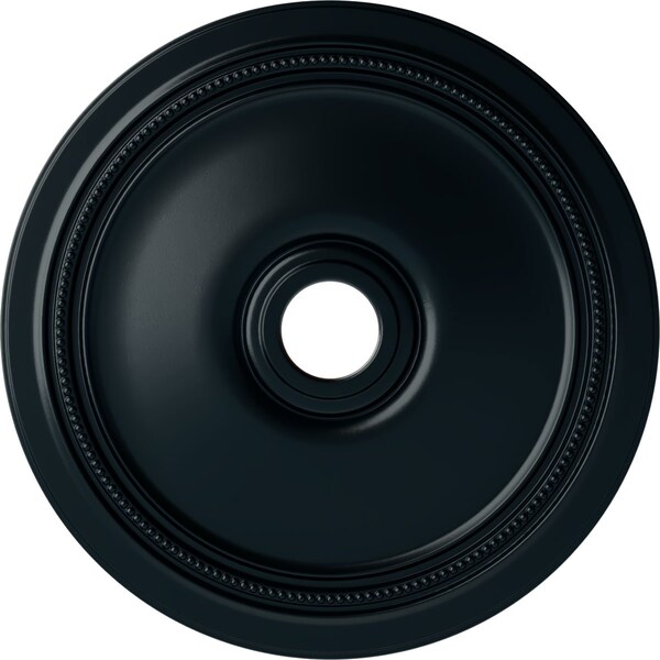 Ekena Millwork Diane Ceiling Medallion (Fits Canopies up to 6 1/4"), 24"OD x 3 5/8"ID x 1 1/4"P, Night Shade CM24DINSF - main
